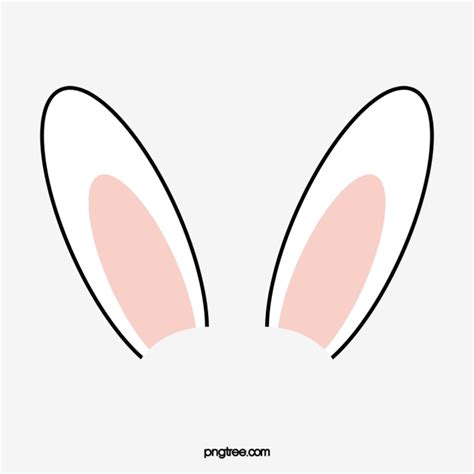 rabbit ear clipart   cliparts  images  clipground