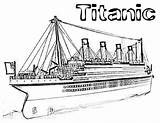 Titanic Coloring Pages Printable Sheets Rms sketch template