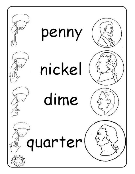 coins coloring page coloring home