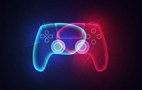 ps glowing playstation controller glow controller design