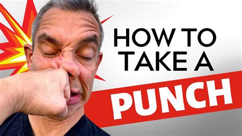 How To Take A Punch In A Fight And In Life Youtube