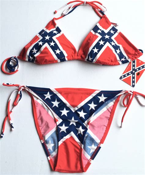 12 Rebel String Bikinis Confederate Flags By Ruffin Flag Company