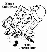 Spongebob Coloring Sheets Christmas Book Squarepants Depressed Math Well Happy Easy sketch template