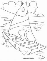 Yacht Coloring Pages Kids Transport Printable Easy Bestcoloringpages Books Color Sheets Rickshaw Auto Craft Popular Book Colour Drawing Template Choose sketch template