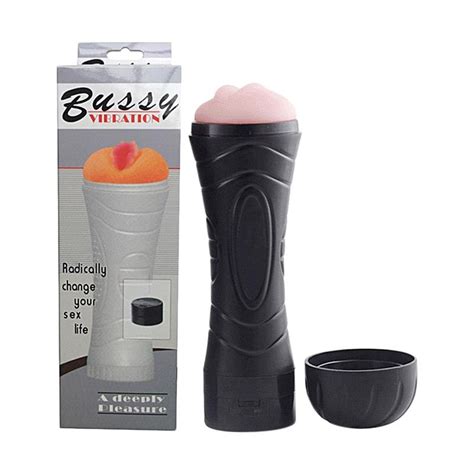 Jual Bussy Flashlight Vibrator Center Cup Alat Bantu Sex Pria Di Seller