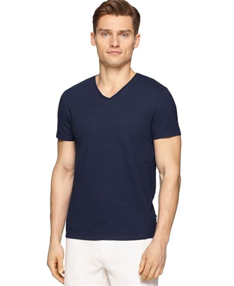 Shopping Calvin Klein Slim Fit V Neck T Shirts Edition Lily – Calvin