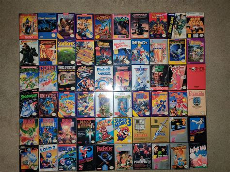 current nes complete  box collection rgamecollecting