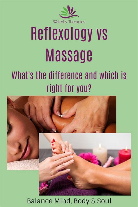 Reflexology Is Much More Than A Massage But Both Therapies Can Help To