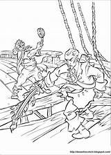 Piratas Caribe Pirates sketch template