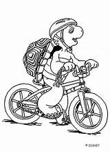 Coloring Pages Bicycle Popular Franklin sketch template