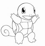 Squirtle Pokemon Coloring Drawing Pages Easy Para Colorear Pikachu Kids Draw Sheets Dibujos Ausmalbilder Printable Sketch Imagenes Color Charmander Print sketch template