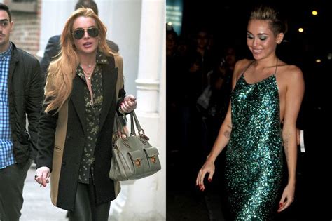When Miley Cyrus And Lindsay Lohan ‘became One’
