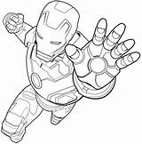 Iron Man Fighting Coloring Pages Categories Printable sketch template