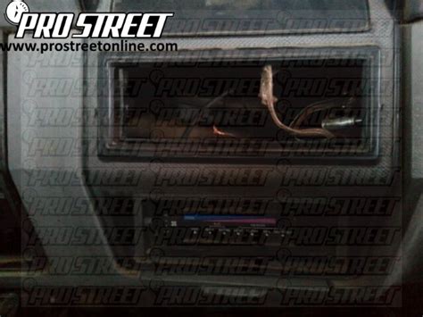 ford  stereo wiring diagram  pro street