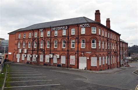 landmark chesterfield hotel   demolished derbyshire times