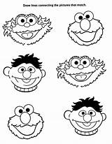 Sesame Street Coloring Elmo Pages Characters Printable Face Viewing Drawing Printables Ernie Color Birthday Getcolorings Drawings Print Party Character Book sketch template