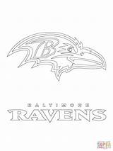 Ravens Baltimore Coloring Logo Pages Printable 49ers Raven Football Color Drawing Seahawks Print Supercoloring Seattle Getcolorings Albanysinsanity Coloringhome Amazing sketch template