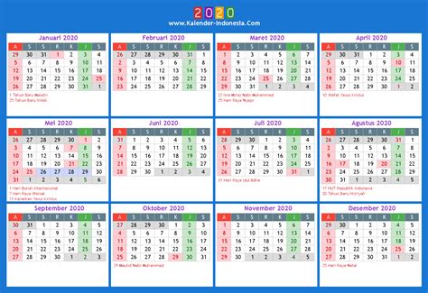 kalender indonesia