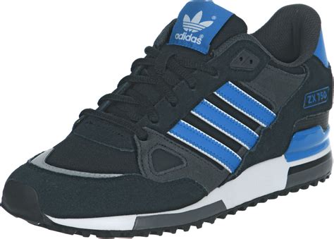 adidas zx  shoes black blue