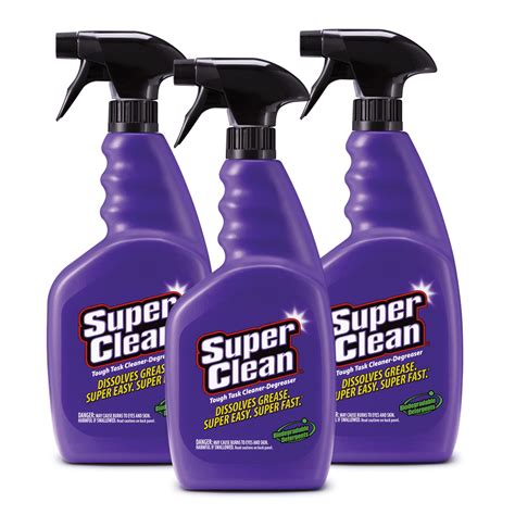 super clean original cleaner degreaser  pack superclean