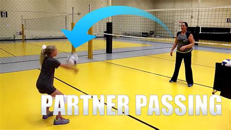 partner passing  volleyball tips  fundamentals  art