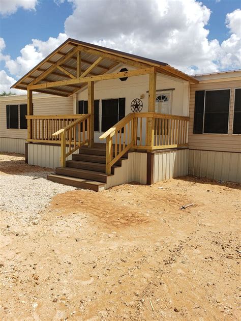 wooden front porch mobile home porch mobile home exteriors manufactured home porch