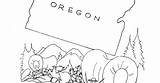 Coloring Pages Oregon Trail sketch template