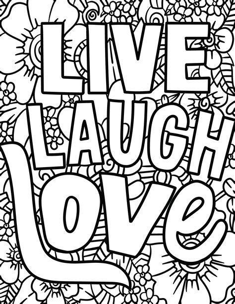 printable love coloring pages  kids  adults