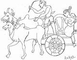 Cart Bullock Former Manchiraju Anand Swaroop Digital Template Coloring sketch template