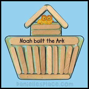 noahs ark craft  pinterest