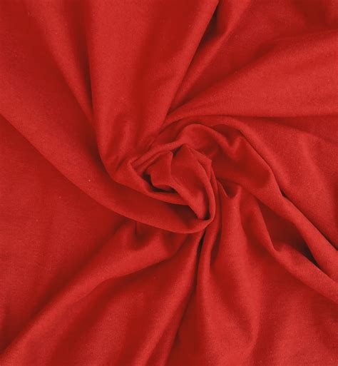 wholesale red rayon spandex fabric