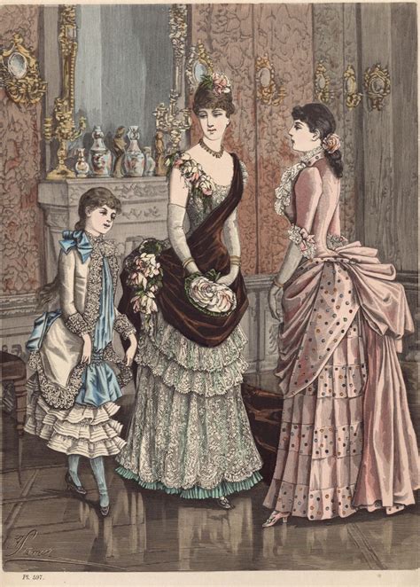 party dresses and evening gowns 1885 victorian era fashion fashion plates edwardian fashion