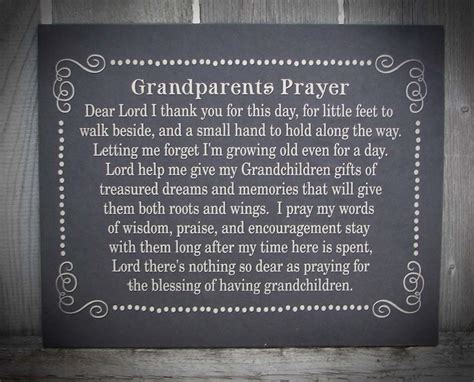 grandparents prayer great gift  heartlandsigns  etsy