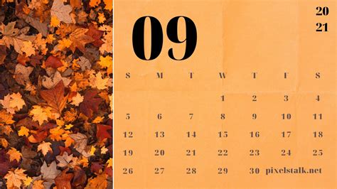 september 2021 calendar wallpapers pixelstalknet