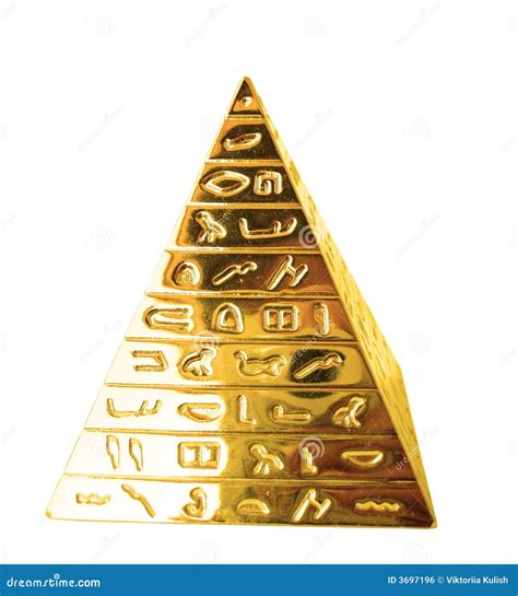 golden pyramid royalty  stock image image