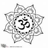 Lotus Aum Ohm Tattootribes Idinfo 1397 Flowernifty Awareness Perfection Tatto Buddhism Tattoodonkey sketch template