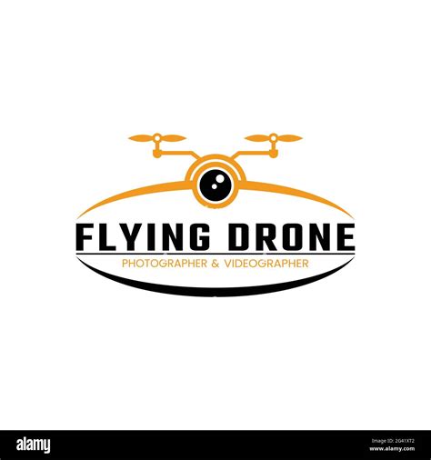 drone logo design icon silhouette  res stock photography  images alamy