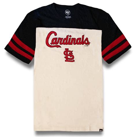 Vintage St Louis Cardinals T Shirt Tricolored