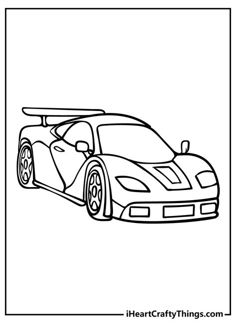 blank printable race car coloring pages  printable templates