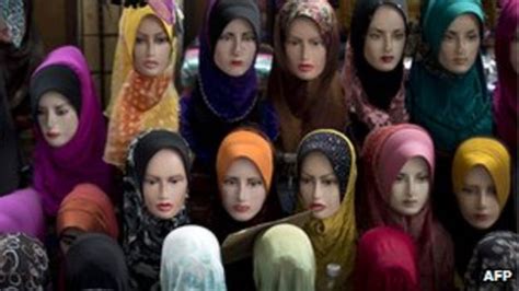hijab for a day non muslim women who try the headscarf bbc news