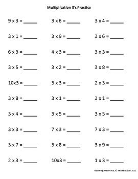 multiplication practice worksheets grade  printable multiplication