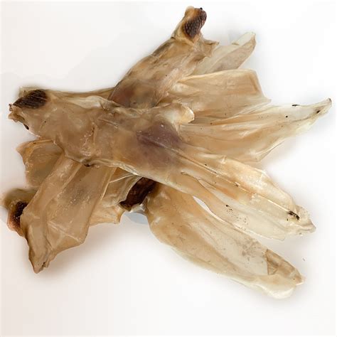 natural air dried rabbit ear  air dried dental chews  dogs
