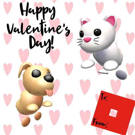roblox valentines day cards precut roblox game cards ft etsy