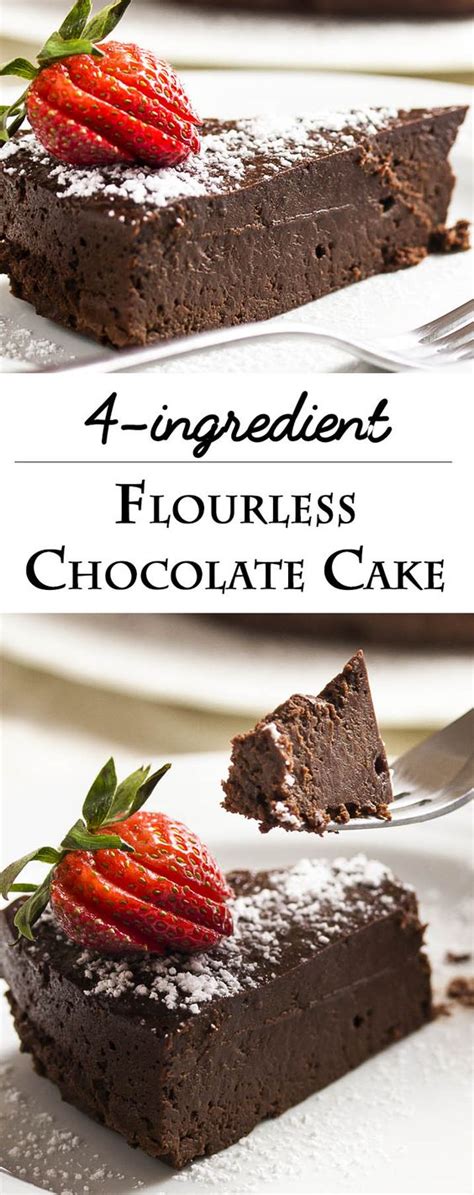 easy flourless chocolate cake recipe growingafricanhairlong