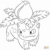 Pokemon Venusaur Ivysaur sketch template