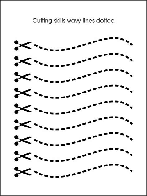 printable cutting practice sheets