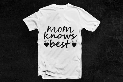Mom Svg Design Mom Knows Best Graphic By Heart Touch Design · Creative