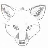 Fox Head Coloring Cute Drawings Drawing Pages Foxes Sketch Foxy Draw Explore Paintingvalley Graphite Pencil sketch template