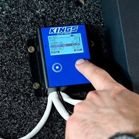 kings  inverter  battery monitor outdoor products australia