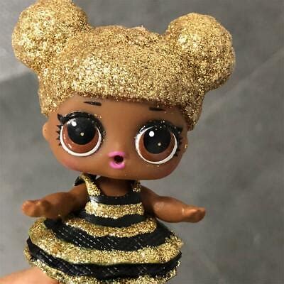 authentic lol surprise glitter queen bee doll  bag series  xmas